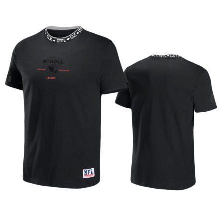 Cleveland Browns Black Staple Globe T-Shirt