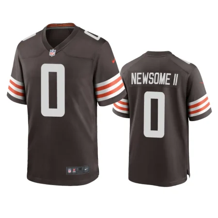 Greg Newsome II Cleveland Browns Brown Game Jersey