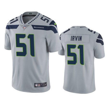 Bruce Irvin Seattle Seahawks Gray Vapor Limited Jersey