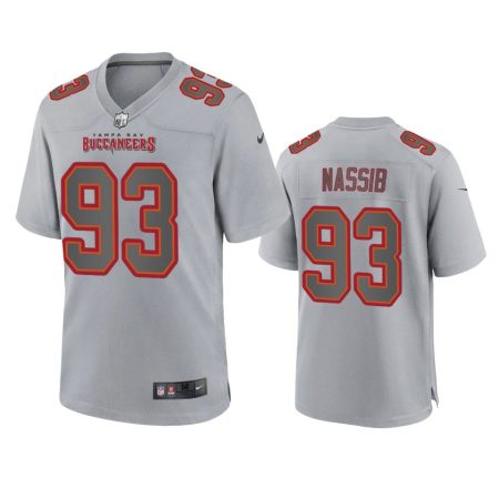 Carl Nassib Tampa Bay Buccaneers Gray Atmosphere Fashion Game Jersey