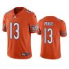 Byron Pringle Chicago Bears Orange Vapor Limited Jersey 3 byron pringle bears orange vapor jersey