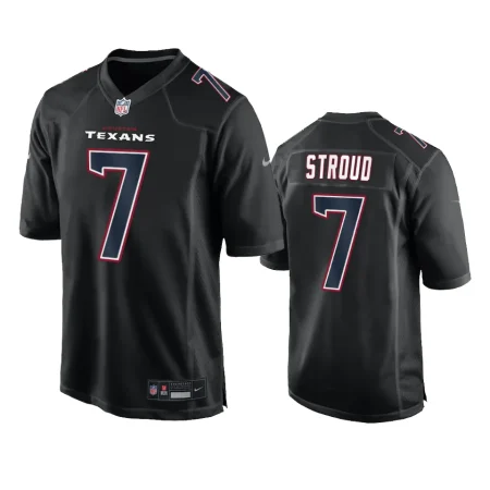 Houston Texans C.J. Stroud Black Fashion Game Jersey