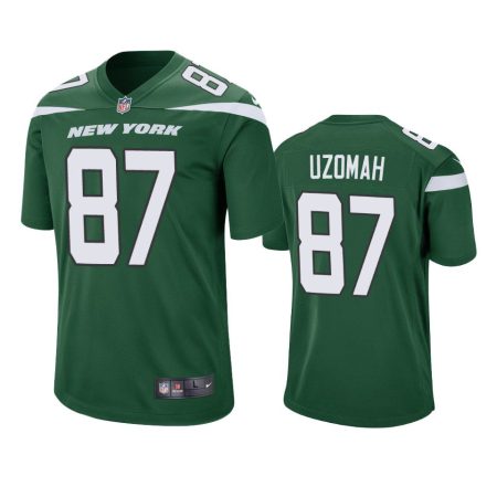 New York Jets C.J. Uzomah Green Game Jersey