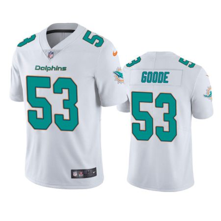 Cameron Goode Miami Dolphins White Vapor Limited Jersey