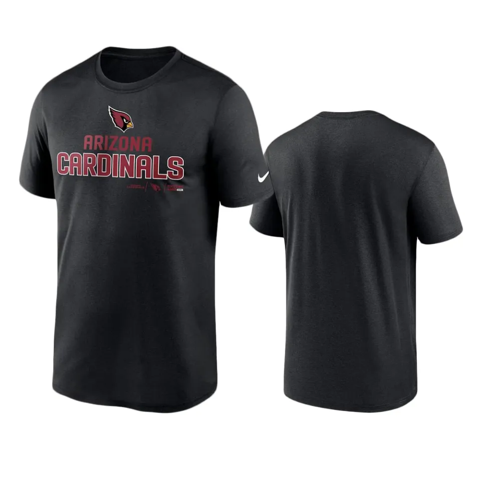 Arizona Cardinals Black Legend Community T-Shirt 1 cardinals black legend community t shirt