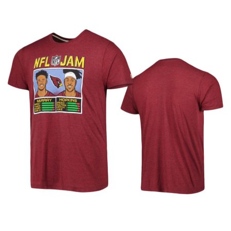 Arizona Cardinals DeAndre Hopkins & Kyler Murray Cardinal NFL Jam Homage T-Shirt