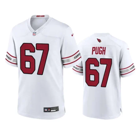 Justin Pugh Arizona Cardinals White Game Jersey