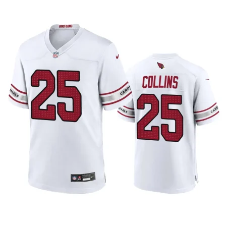 Zaven Collins Arizona Cardinals White Game Jersey
