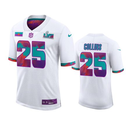 Arizona Cardinals Zaven Collins White Super Bowl LVII Jersey - Men's
