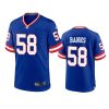 carl banks giants classic game royal jersey