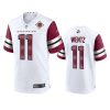 Washington Commanders Carson Wentz White 90th Anniversary Game Jersey 2 carson wentz commanders white 90th anniversary game jersey