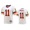 Washington Commanders Carson Wentz White Throwback Legacy Replica Jersey 2 carson wentz commanders white throwback legacy replica jersey