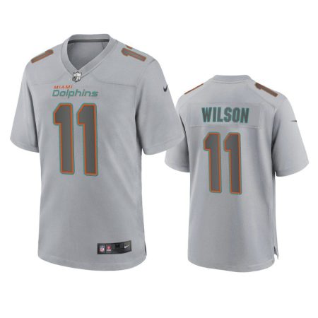 Miami Dolphins Cedrick Wilson Gray Atmosphere Fashion Game Jersey