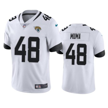 Chad Muma Jacksonville Jaguars White Vapor Limited Jersey