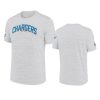 Los Angeles Chargers White Velocity Athletic Stack Performance T-Shirt 3 chargers white velocity athletic stack performance t shirt