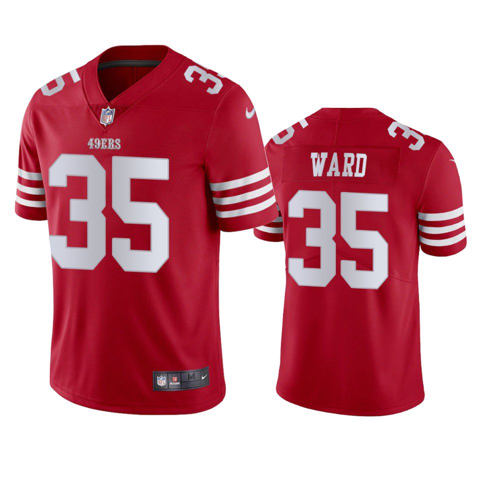 Charvarius Ward San Francisco 49ers Scarlet Vapor Limited Jersey 1 charvarius ward 49ers scarlet vapor jersey
