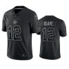 Chris Olave New Orleans Saints Black Reflective Limited Jersey 3 chris olave saints black reflective limited jersey