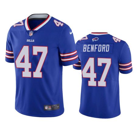 Buffalo Bills Christian Benford Royal Vapor Limited Jersey