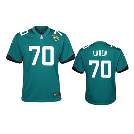 Youth Jaguars Cole Van Lanen Teal Game Jersey