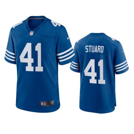 Grant Stuard Indianapolis Colts Royal Alternate Game Jersey