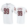 Men's Washington Commanders Chase Young White Name & Number T-Shirt 2 commanders chase young white t shirt