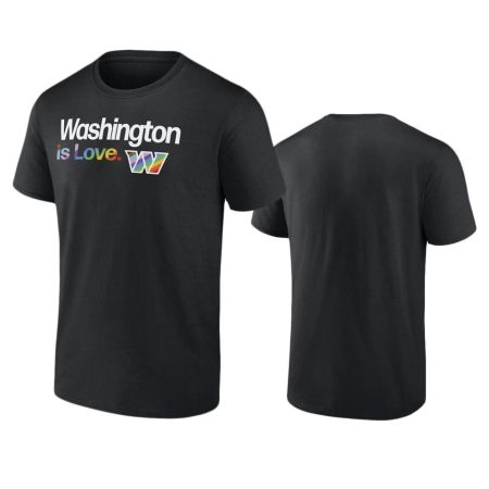 Men's Washington Commanders Black City Pride T-Shirt