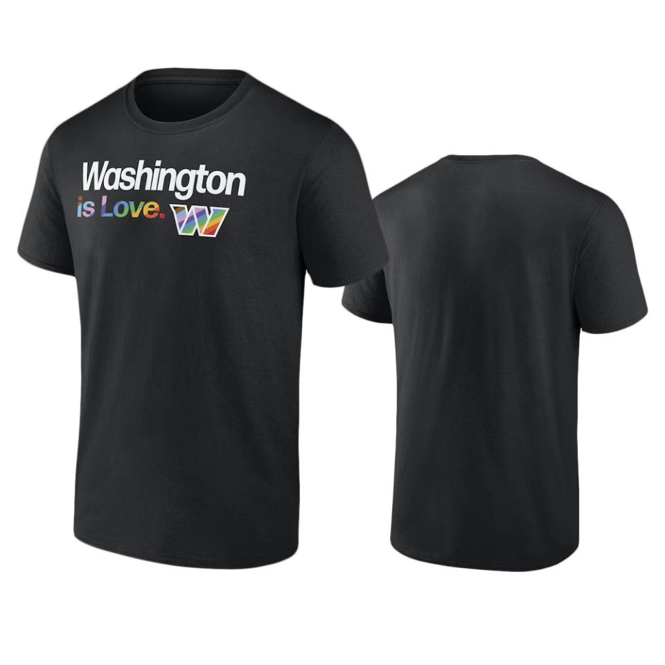Men's Washington Commanders Black City Pride T-Shirt 1 commanders city pride black t shirt