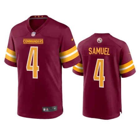 Curtis Samuel Washington Commanders Burgundy Game Jersey