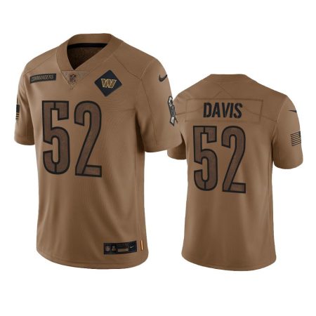 Washington Commanders Jamin Davis Brown 2023 Salute To Service Limited Jersey