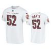 Men's Washington Commanders Jamin Davis White Name & Number T-Shirt 2 commanders jamin davis white t shirt