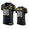 Washington Commanders Phidarian Mathis Black Gold 90th Anniversary Jersey - Men's 2 commanders phidarian mathis black gold 90th anniversary jersey