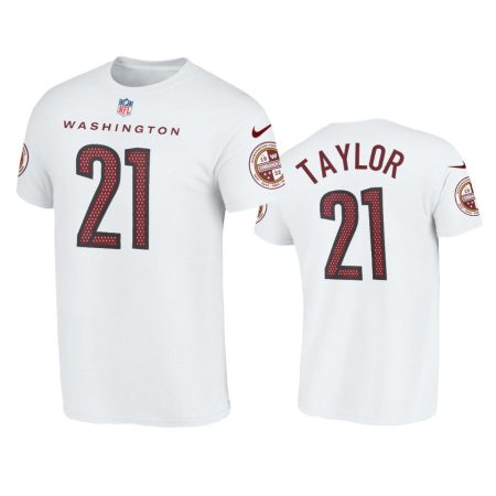 Men's Washington Commanders Sean Taylor White Name & Number T-Shirt