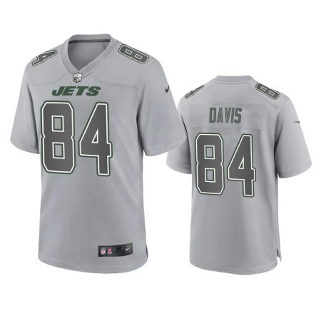 New York Jets Corey Davis Gray Atmosphere Fashion Game Jersey