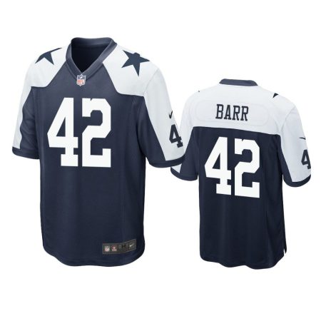 Anthony Barr Dallas Cowboys Navy Alternate Game Jersey