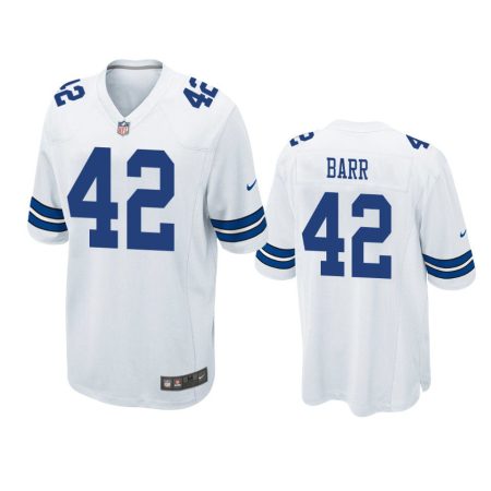 Anthony Barr Dallas Cowboys White Game Jersey