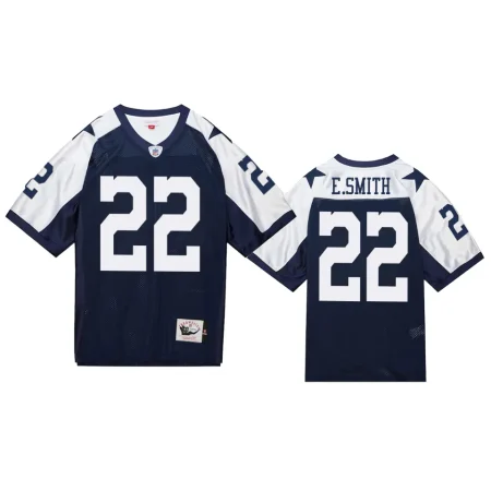 Dallas Cowboys Emmitt Smith Navy 2011 Throwback Jersey - Men