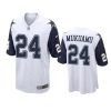 Israel Mukuamu Dallas Cowboys White Alternate Game Jersey 2 cowboys israel mukuamu alternate game white jersey