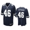 Malik Jefferson Dallas Cowboys Navy Game Jersey 3 cowboys malik jefferson game navy jersey