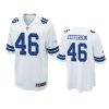 Malik Jefferson Dallas Cowboys White Game Jersey 3 cowboys malik jefferson game white jersey