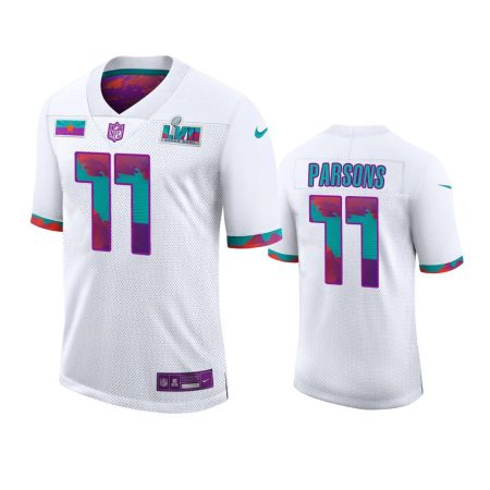 Dallas Cowboys Micah Parsons White Super Bowl LVII Jersey - Men's