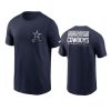 Dallas Cowboys Navy Team Incline T-Shirt 3 cowboys navy team incline t shirt