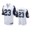Rico Dowdle Dallas Cowboys White Alternate Game Jersey 2 cowboys rico dowdle alternate game white jersey