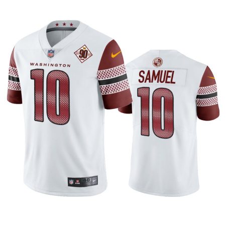 Washington Commanders Curtis Samuel White 90th Anniversary Limited Jersey