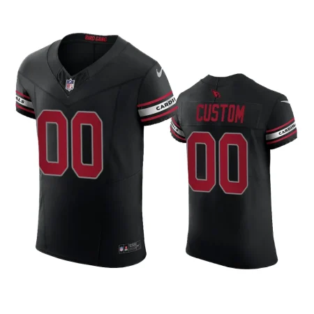 Arizona Cardinals Custom Vapor F.U.S.E. Black Jersey - Men
