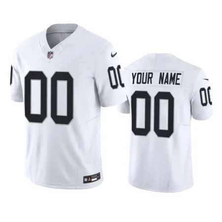 Custom Las Vegas Raiders White Vapor F.U.S.E. Limited Jersey