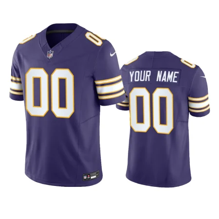 Custom Minnesota Vikings Purple Classic F.U.S.E. Limited Jersey