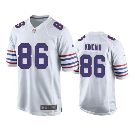 Buffalo Bills Dalton Kincaid White 2023 NFL Draft Alternate Game Jersey