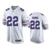 damien harris bills alternate game white jersey