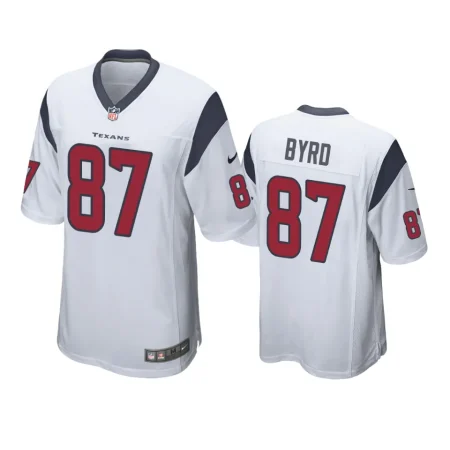 Houston Texans Damiere Byrd White Game Jersey