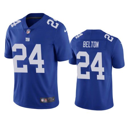 New York Giants Dane Belton Blue Vapor Limited Jersey - Men's